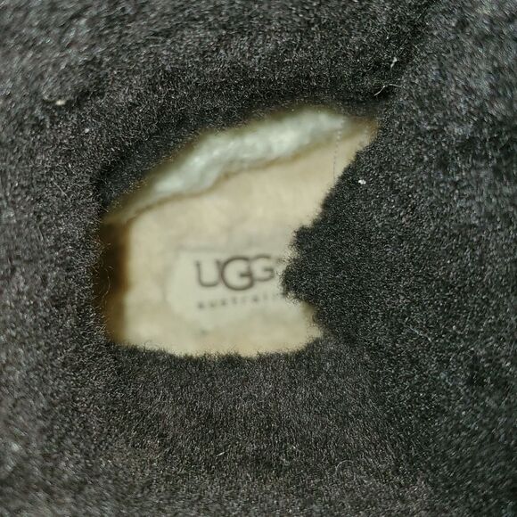 Ugg Adirondack Boots II Obsidian Leather 5446 Size 6 Vibram Soles Event Waterprf - Picture 11 of 12